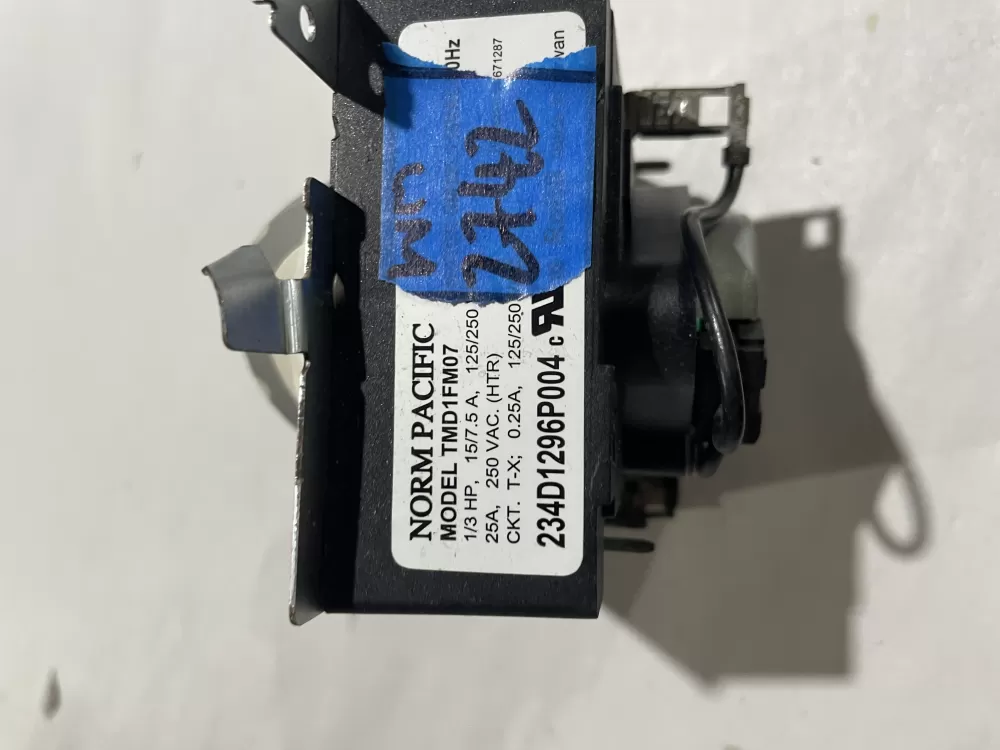 Hotpoint General Electric WE4M362 WE4M532 Dryer Timer AZ186212 | Wm2742