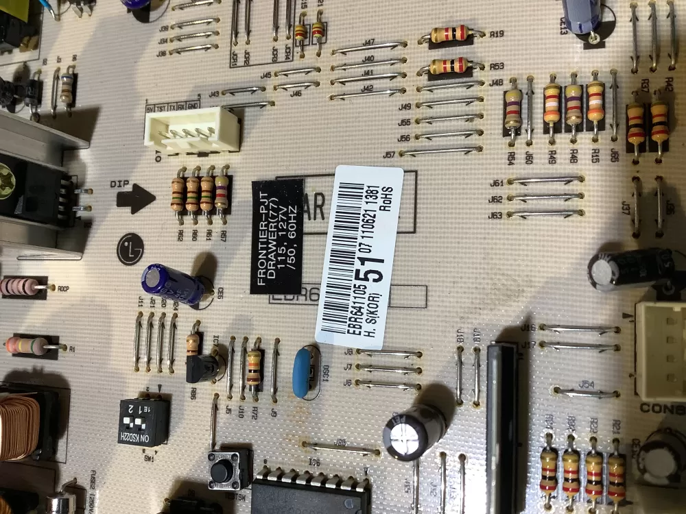 LG EBR64110551 Refrigerator Control Board AZ136294 | NR2356