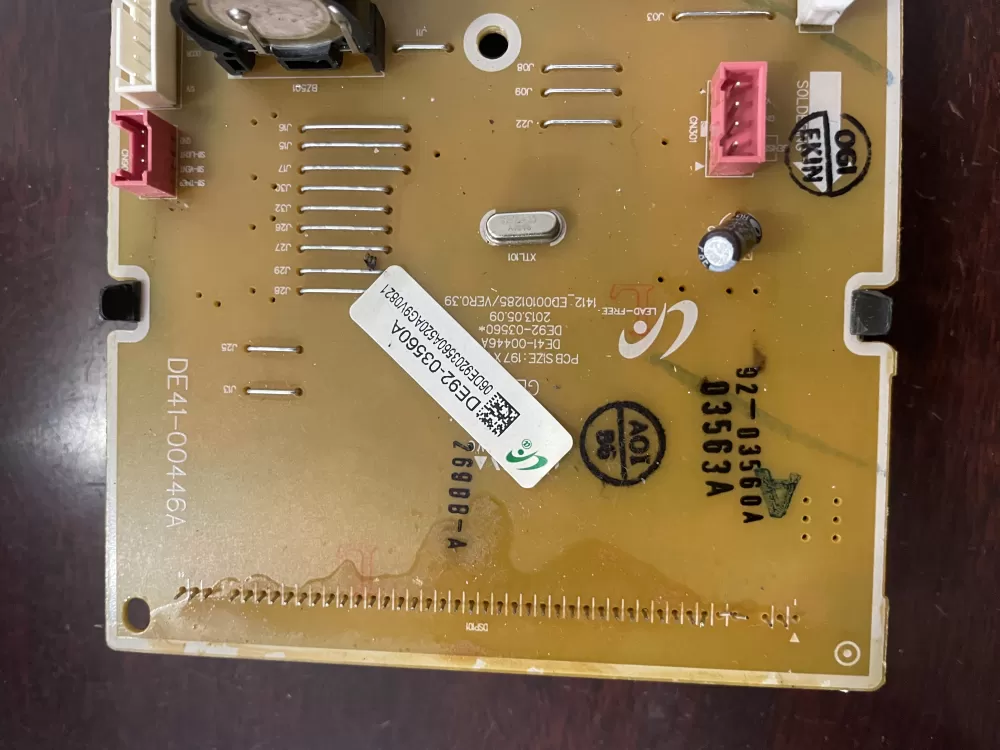 Samsung DE92-03560A Microwave Control Board AZ48359 | KM1784