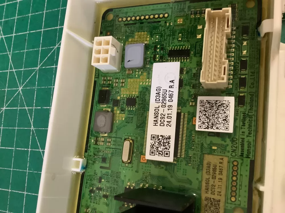 Samsung DC92-02965U Washer Control Board AZ184704 | NRV863