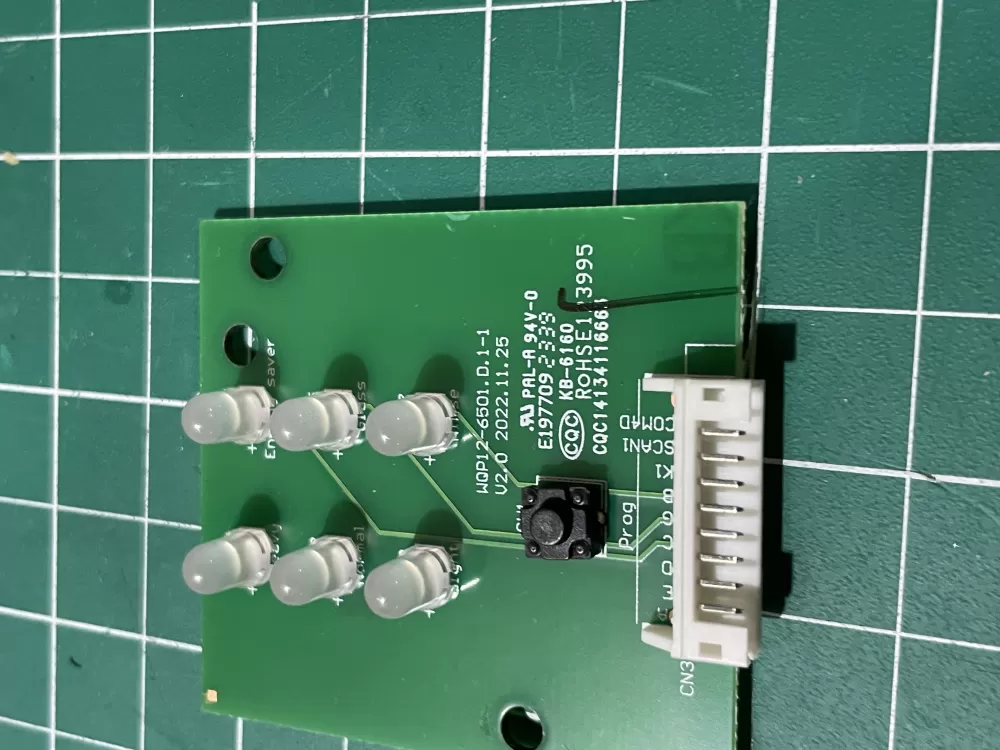 Midea 1717600003975 Dishwasher Control Board AZ190097 | Wm802