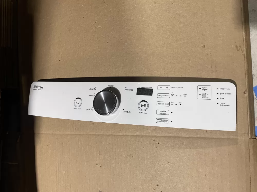 Maytag W10783692 W10825120 W10873480 Dryer Control Board Panel AZ87102 | Wmv575
