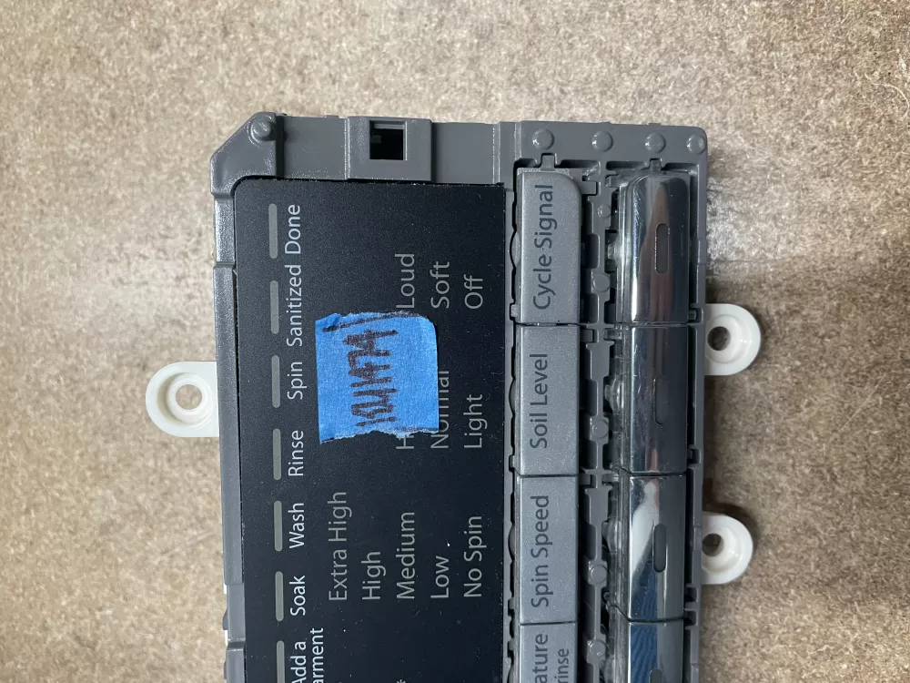 Whirlpool W10352339 Washer Control AZ18029 | KM1474