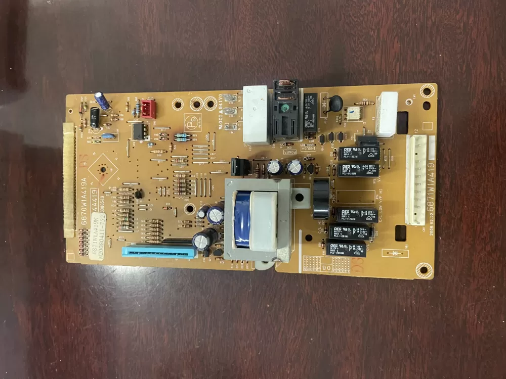 LG 6871W1A419N Microwave Control Board