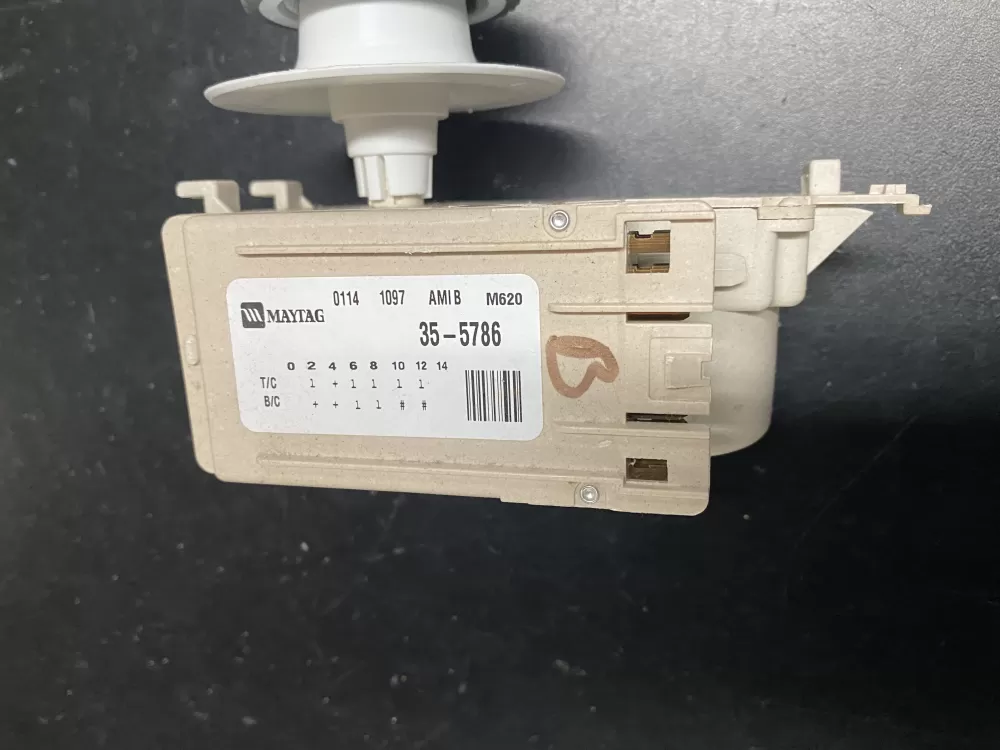 Maytag WP21001522  AP6005759  21001522  35-5786  436848  PS11738818 Washer Timer Control