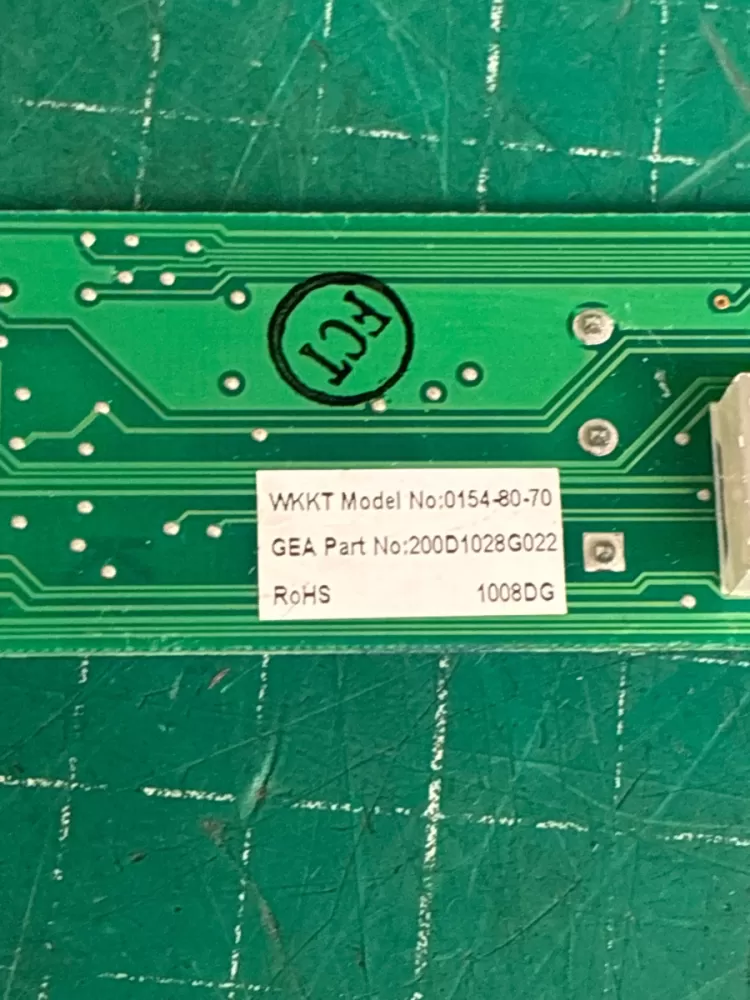 WR55X10684 GE Refrigerator Temperature Control Board