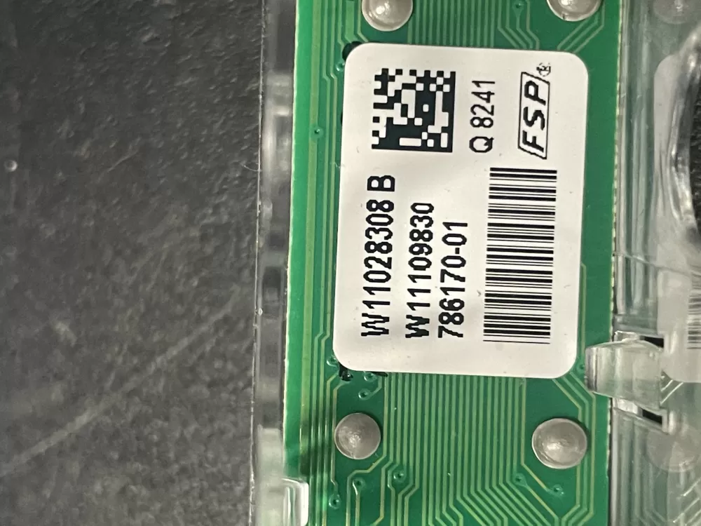 Whirlpool W11109830 Dishwasher Control Board User Interface AZ10948 | 1311