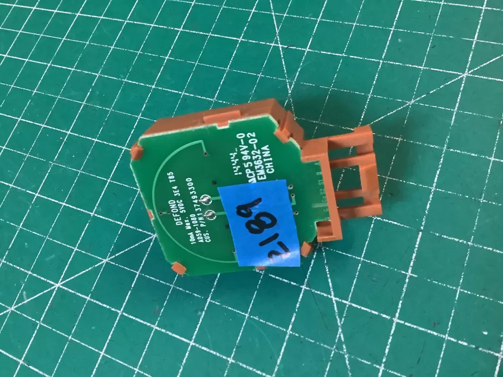 Kenmore Frigidaire Electrolux 137493300 Washer Control Switch AZ219484 | NR2189