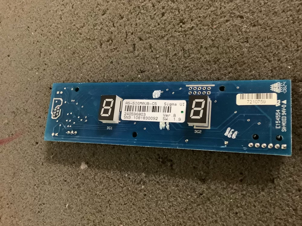 Frigidaire Kenmore 240596801 Refrigerator Control Board AZ118808 | NR2164
