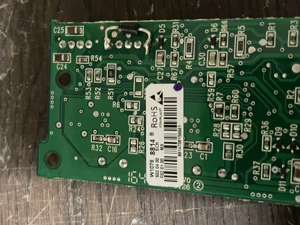 Whirlpool KitchenAid W10676677 Refrigerator Control Board AZ42786 | Wm1747