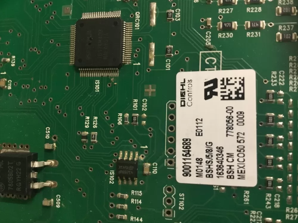 Bosch 9001154689 163640346 Range Oven Relay Control Board AZ19182 | NR58