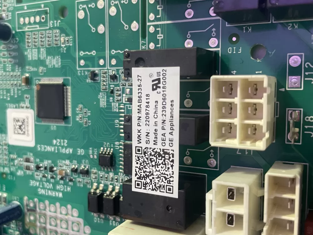 WR55X40505 239D6018G002 GE Refrigerator Control Board AZ195858 | Wm1082