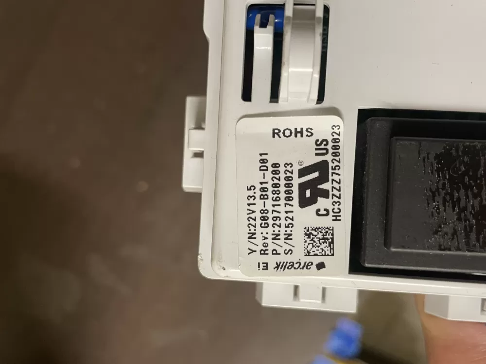  Blomberg 2971680200 7188286030 Dryer Control Board AZ41511 | Wm1721