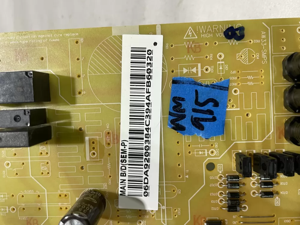 Samsung AP5962147 DA92 00384C Refrigerator Control Board AZ152384 | Wm915