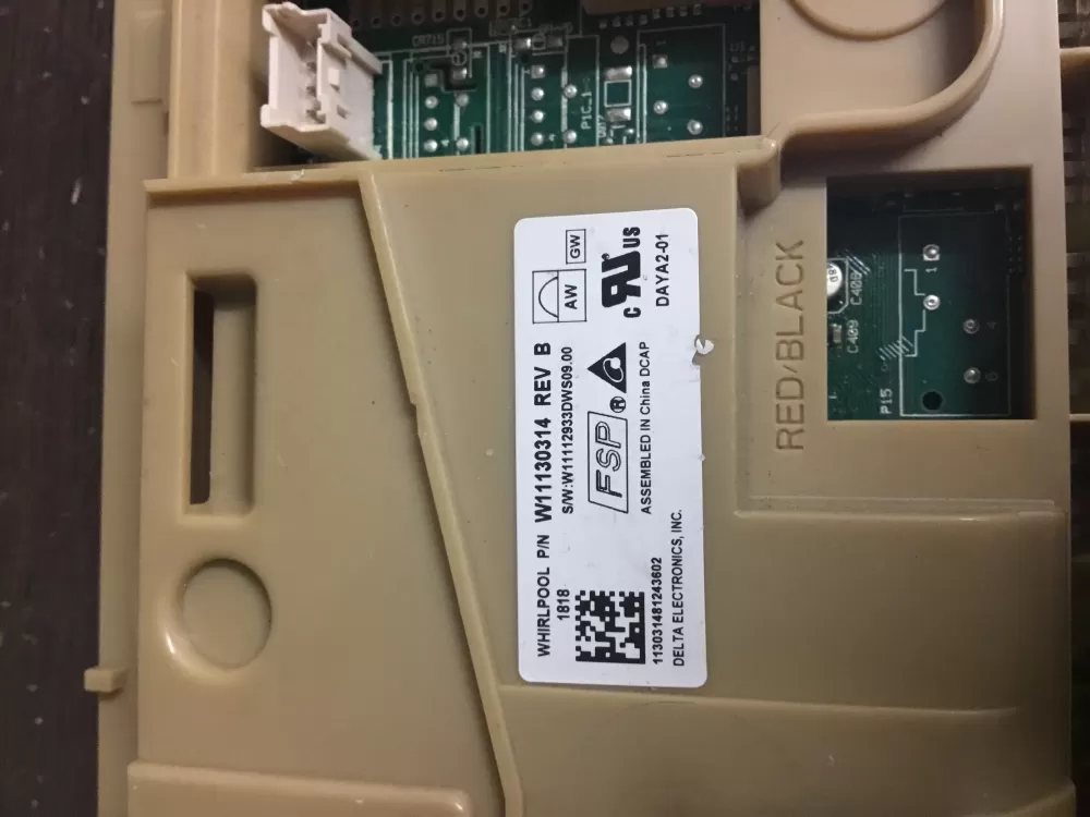 Whirlpool W11130314 W11636101 Dishwasher Control Board AZ24376 | NR6