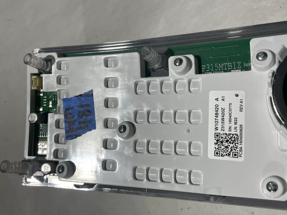 Maytag W10433184 W10639991 W10640000 Washer Control Board Panel AZ112537 | Wm481