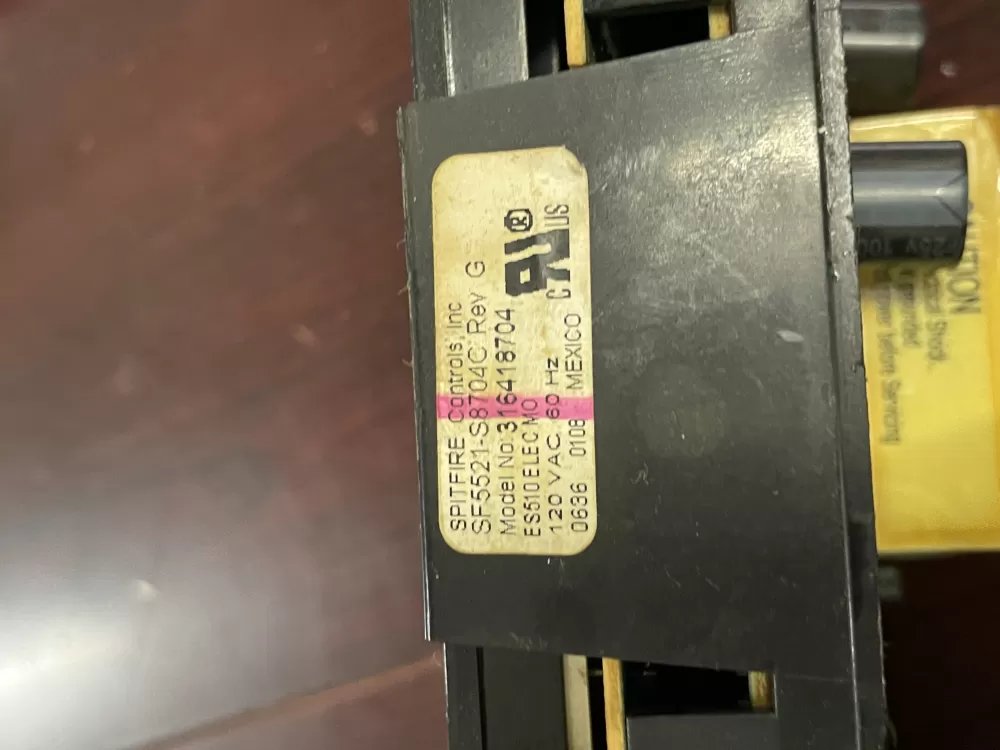 Electrolux SF5521-S8704 Range Display Control Board AZ82344 | Wm122