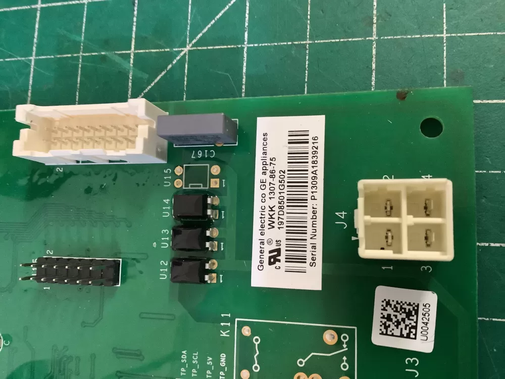 GE 197D8501G502 EBX1425P001 Refrigerator Control Board AZ185491 | NR1829