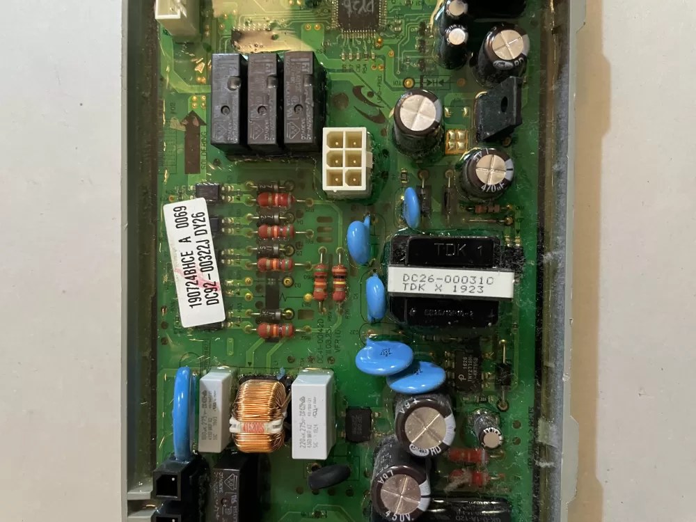 Samsung DC92 00322J Dryer Control Board AZ146997 | KM2466