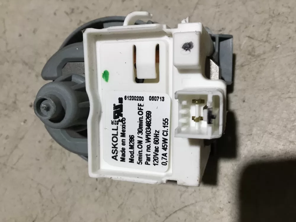 Whirlpool 661662 Dishwasher Water Drain Pump AZ74884 | Sl135