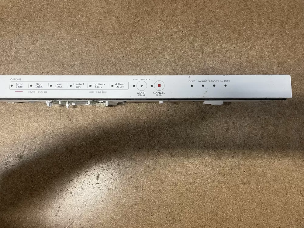 Kenmore W10195610 Dishwasher UI Control Panel Console AZ21024 | KMV252