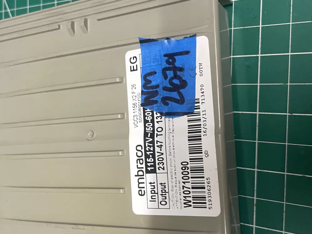 Kenmore W11087200 Refrigerator Control Board Inverter AZ202453 | Wm2679