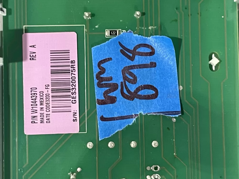 Whirlpool W10443970 Dryer Control Board AZ152099 | Wm898