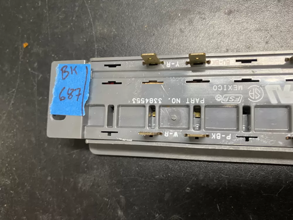 Kenmore 3384553 Dishwasher Control Board Button Switch AZ20781 | BK687
