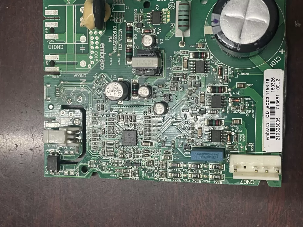 Frigidaire Refrigerator Control Board Vcc3 1156 18 AZ33163 | KM7