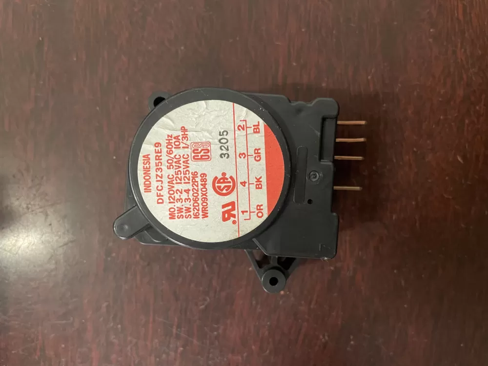 GE WR9X489  AP2061695  162D6022P16  2578  AH310858  EA310858  PS310858  WR09X0427  WR09X0469  WR09X0488  WR09X0489  WR9X427  WR9X469  WR9X488  DFCJZ35RE9 Refrigerator Defrost Timer