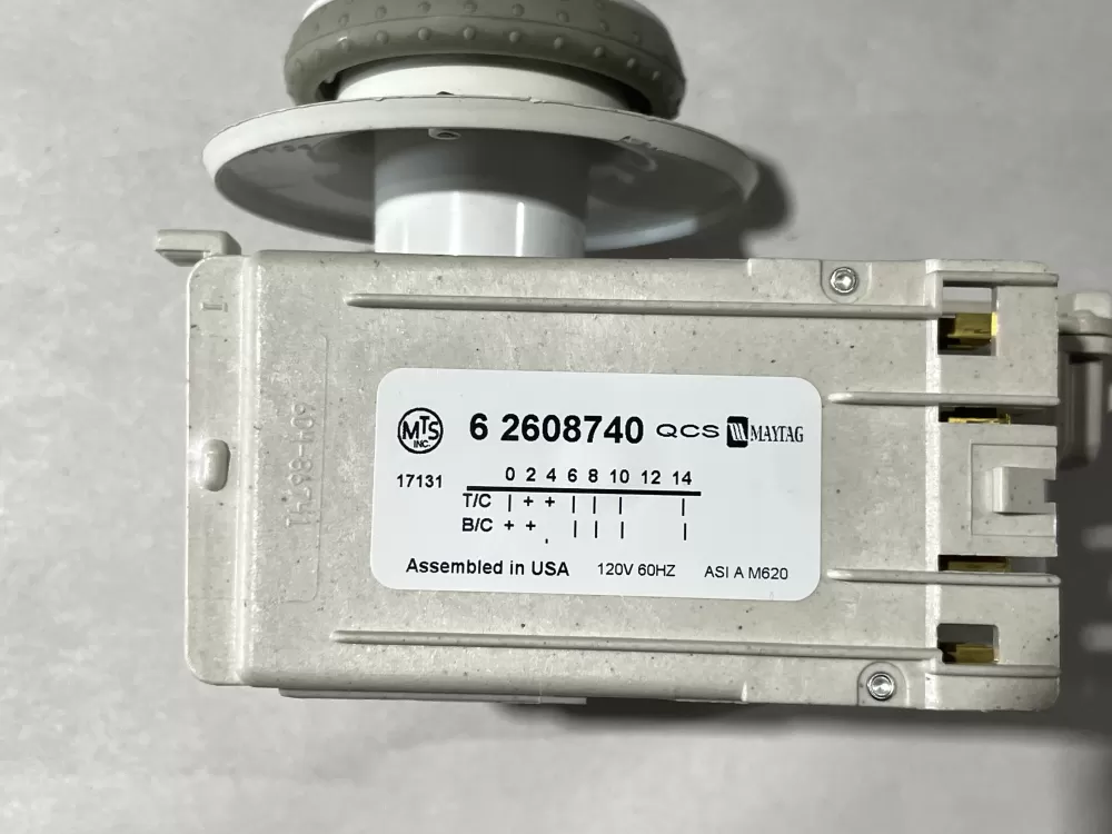 Maytag 62608740 6 2608740 2608740 22003370 Washer Timer AZ104735 | Wm819