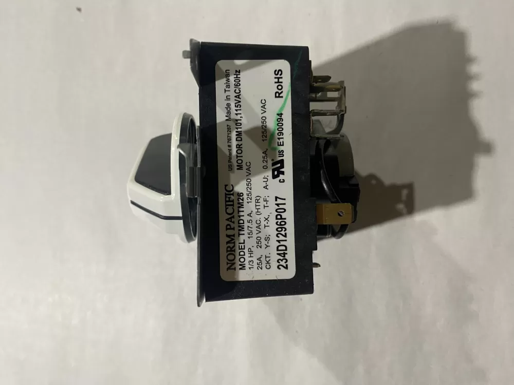 Kenmore  General Electric WE4M521 WE04X22654 PS11721520 234D1296P017 Dryer Timer