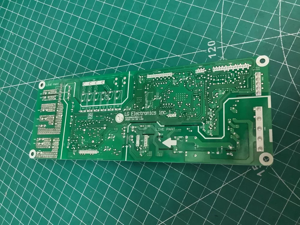 LG EBR89296001 Range Pcb Display Control Board Assembly