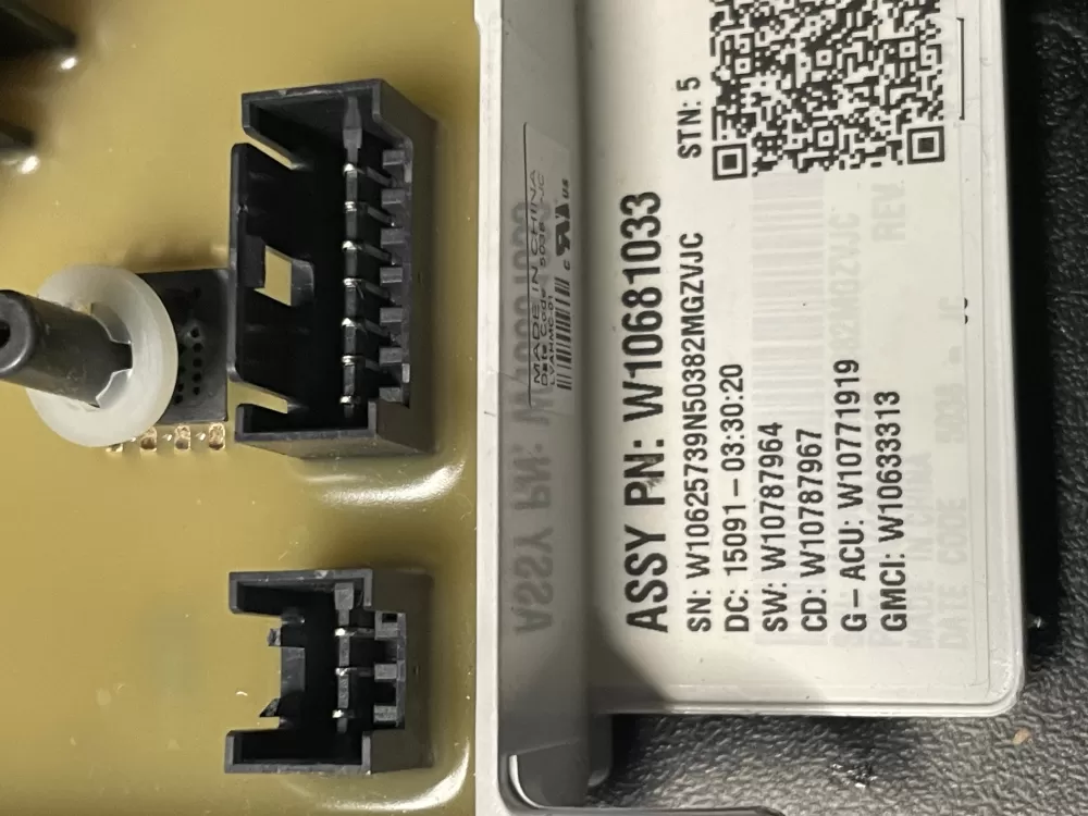 Whirlpool W10681033 W10812422 PS11723056 Washer Control Board AZ7792 | WM1024