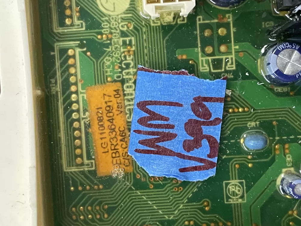 LG 6870EC9241D EBR33640917 Dryer Control Board AZ40717 | Wmv399