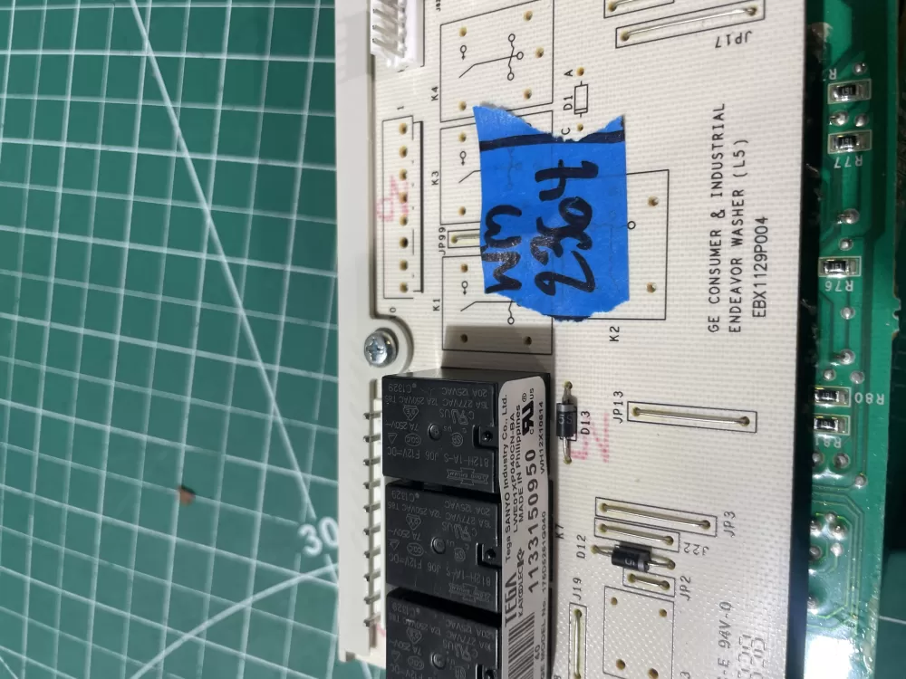 GE 175D5261G040 EBX1129P004 WH12X10614 Washer Control Board AZ188255 | Wm2364