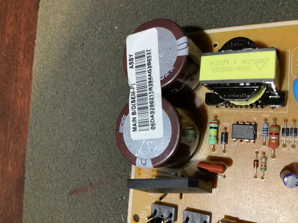 Samsung DA92 00215R Refrigerator Control Board Inverter AZ124736 | NR2270