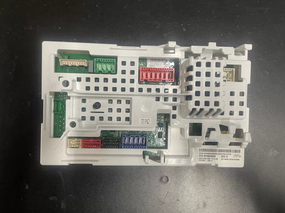 Whirlpool AP5951723 W10634026 PS10056798 W10634026 D Washer Control Board