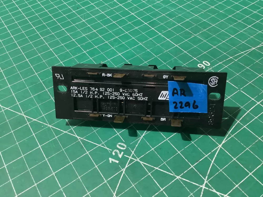 Maytag Dishwasher Switch Assembly 9-03075 AZ191231 | AR2296