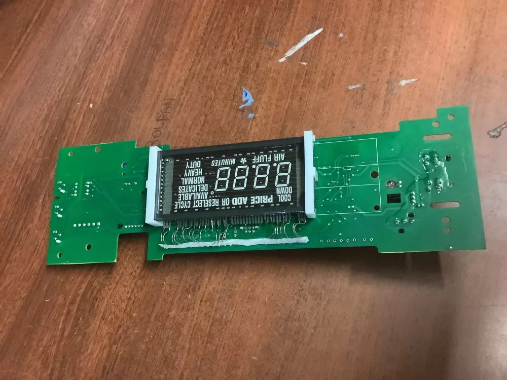 Whirlpool W11101039  AP6238037  W10852653 Washer Control Board LCD Display Interface