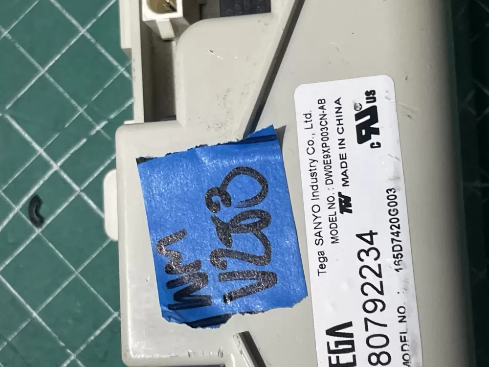 GE 165D7420G003 Dishwasher Electronic Control Board AZ196541 | Wmv283