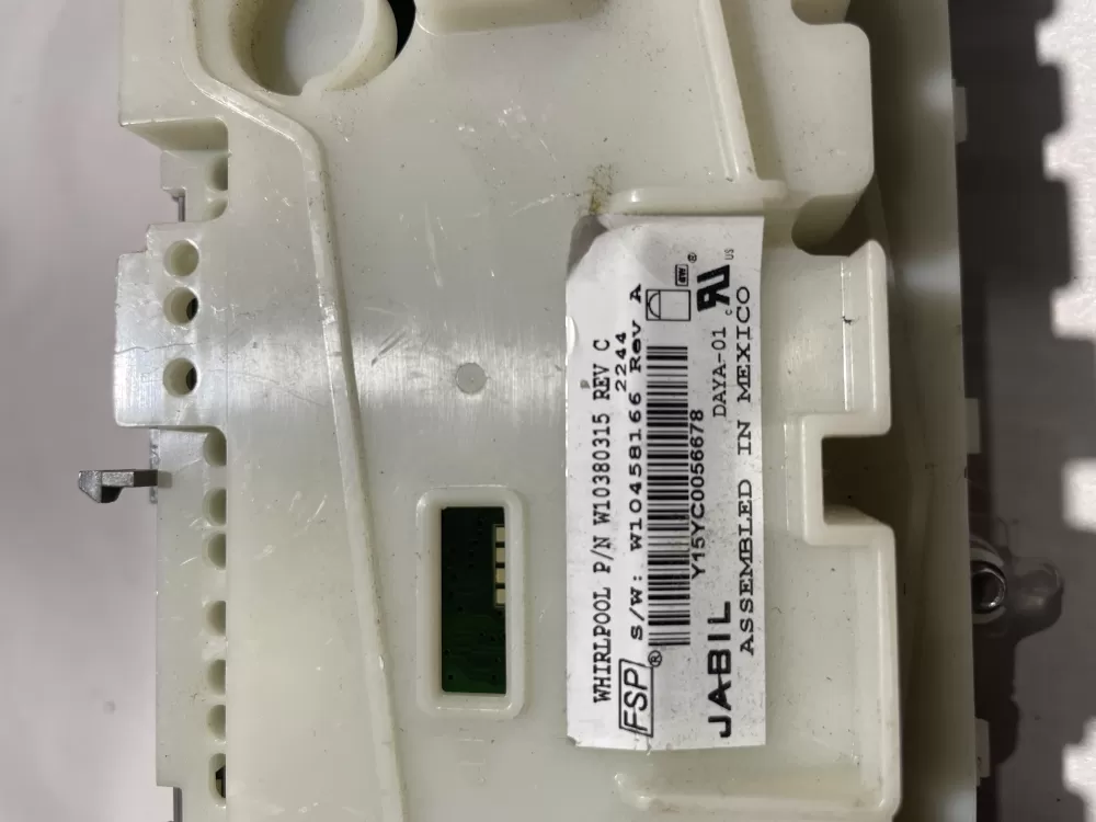 Whirlpool W10804121 W10588606 Dishwasher Control Board AZ124225 | Wm2265
