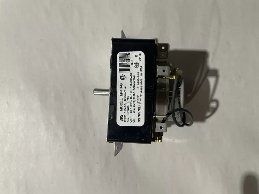 Whirlpool 3976570 PD00003512 3406708 WP3976570 548369 AP6009021 PS11742163 EAP11742163 3976570B KGYS750GT1 KGYS750GZ0 KGYS750GZ1 KGYS750JQ0 KGYS750JQ1 KGYS750JQ2 KGYS750JT0 KGYS750JT1 KGYS750JT2 KGYS750LQ0 Dryer Timer