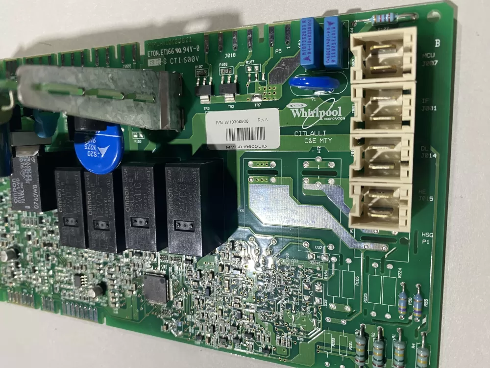 Whirlpool W10306980 Washer Control Board AZ143448 | BK2411