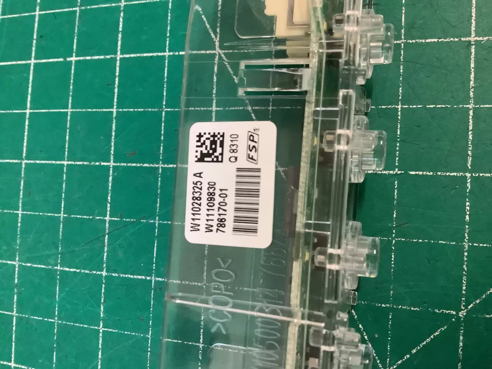 Whirlpool W11028325 Dishwasher User Interface Board AZ223344 | NR1877