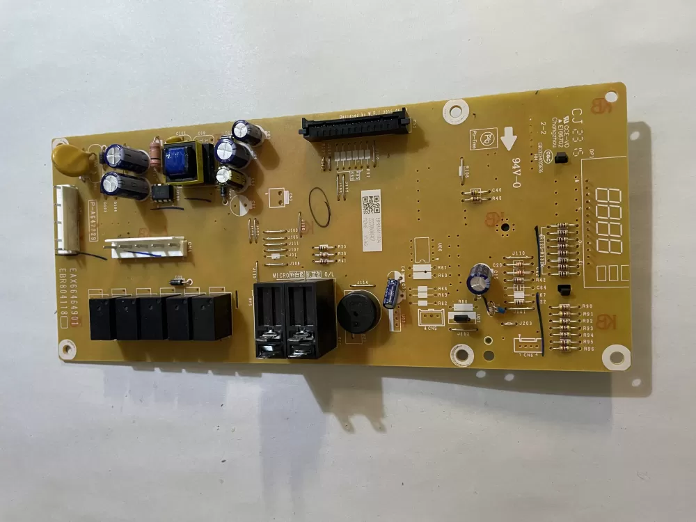 LG Kenmore EBR80411804 AP7223334 Microwave Control Board Panel AZ161530 | KM163
