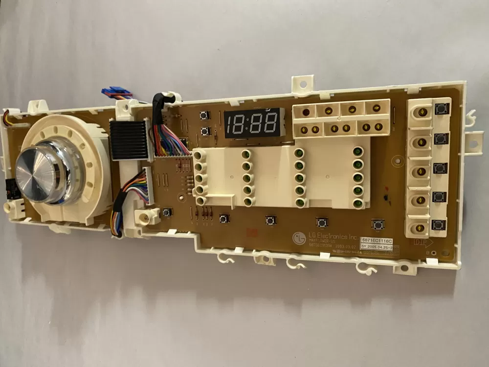 LG 6870EC9139A 6871EC1116C Washer Control Board