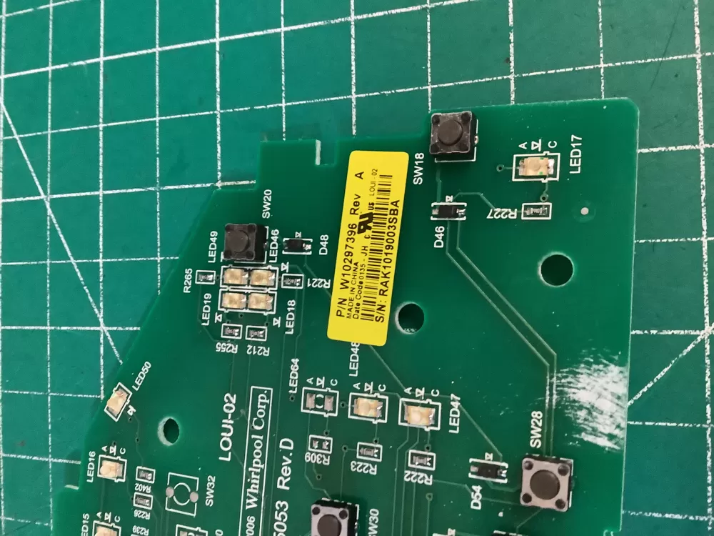Whirlpool W10297396 WPW10297396 Washer Control Board AZ227011 | NR528