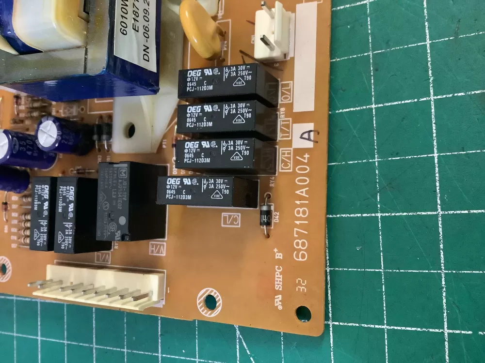 LG 687181A004A P1 6A004 Microwave Control Board 687181a004 AZ187578 | NR2750