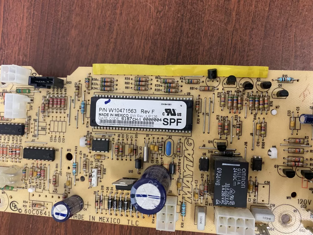 Maytag W10471563 Dryer Display Control Board AZ37141 | BK56